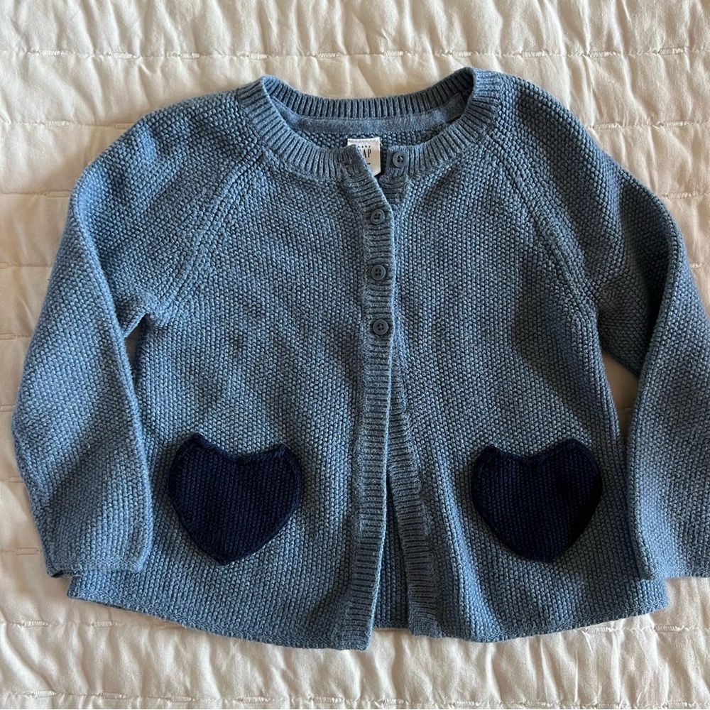 BabyGap Heart Pocket Cardigan